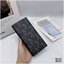 DIOR Vertical Long Wallet / CD Diamond Wallet Canvas กระเป๋าสตางค์ผู้ชาย พร้อมส่งที่ไทย ภาพสินค้าถ่ายจากงานขายจริง ใช้งานต่างประเทศได้