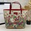 GUCCI Children's tote bag with strawberry fairy print / Gucci kid tote เกรดออริจินอล วัสดุ Canas Supreme สีขาวงาช้าง ภาพสินค้าถ่ายจากงานขายจริงใช้งานต่างประเทศได้