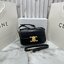 CELINE TRIOMPHE SHOULDER BAG / Celine SHOULDER BAG CLAUDE in shiny กระเป๋าสะพายไหล่ พร้อมสายสะพาย 2 เส้น เกรดออริ 1:1 ใช้งานต่างประเทศได้