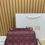 พร้อมส่ง 6 สี Small Dior Jolie Top Handle Bag 22cm กระเป๋าสะพาย เกรดออริ สลับแท้ 1:1 ใช้ต่างประเทศได้