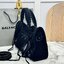 ORI หนังแท้ | Balenciaga Le City suede bag 30cm กระเป๋าถือ/สะพายข้างดีไซน์โดดเด่นสวยเท่ล้ำสมัย ใหม่ล่าสุดงานหนังกลับที่สุดแห่งความไอคอนิกไม่เหมือนใคร มีกิมมิคและลูกเล่นแพรวพราว