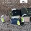 LONGCHAMP LE PLIAGE CITY POUCH WITH HANDLE Taupe - Canvas (ไม่มีสายยาว) กระเป๋าเครื่องสำอางแบบมีซิปพร้อมหูหิ้วใบนี้เหมาะสำหรับการจัดระเบียบกระเป๋าของคุณ