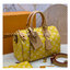 RUNWAY LV Speedy P9 Bandoulière 25 Soft Leather กระเป๋าสะพายสปีดี้รุ่นใหม่หรูหรา เกรดท็อปวีไอพี เกรดดีสุด 1:1 หนังแท้สวยงาม เก็บทุกรายละเอียด ใช้สลับแท้ ผ่านทุก ตม.