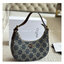 CELINE Ava Denim Macadam Vintage Shoulder Bag กระเป๋าทรงเอวาวินเทจ งานเดนิมฟอกเข้ายุคสมัย สวยเท่ห์ เข้ากับการแต่งตัวหลายสไตล์ ใช้ได้ทั้งกลางวันและกลางคืน
