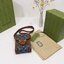 Gucci Horsebit 1955 mini bag / Gucci Phone Bag ออริจินอล เกรดสลับใช้แทนใบจริงได้ รุ่นยอดฮิต ไซส์มินิ ที่ใครๆก็ต้องรู้จัก!! กับกระเป๋าขนาดมินิในรูปแบบผ้าแจ็คการ์ดสีขาวงาช้างและน้ำเงิน ได้รับแรงบันดาลใจมาจากดีไซน์ดั้งเดิม ซึ่งแอคเซสเซอรี่นี้โดดเด่นด้วยรายละ