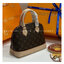 LV Alma BB Damier Ebene Handbag กระเป๋าถือสะพาย เกรดออริ 1:1 ใช้งานต่างประเทศได้