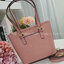 ของแท้ 100% Micheal Kors Genuine Leather Mini Tote Bag สีชมพูนู๊ด