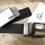 ห้ามพลาด! เซทสุดคุ้ม! ซื้อ1ได้ถึง2! CALVIN KLEIN REAL LEATHER BELT VALUE PACK Limited Edition เข็มขัดหนังแท้ พร้อมหัวเข็มขัด2แบบคุณภาพดีตามแบบฉบับของแบรนด์ สายเข็มขัดสามารถกลับด้านใช้ได้ทั้งสีดำและสีน้ำตาลเหมือนมี2เส้น2หัวสลับใช้ได้ไม่จำเจ มาพร้อมถุงกระดา