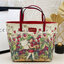 GUCCI Children's tote bag with strawberry fairy print / Gucci kid tote เกรดออริจินอล วัสดุ Canas Supreme สีขาวงาช้าง ภาพสินค้าถ่ายจากงานขายจริงใช้งานต่างประเทศได้