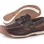 KEEN Newport Boat Shoe - Red Brown M10us/43eu
