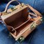 M.C.M BERLIN CROSSBODY IN VISETOS รุ่นหายากต้องมา!! กระเป๋าสะพายทรงกล่องคลาสสิค ดีไซน์ให้ปราดเปรียวยิ่งขึ้นด้วย studs และตกแต่งขอบเก็บมุมด้วยเพลทสีทอง ดูหรู ดูแพงเป็นที่สุด ใช้งานได้สะดวกคล่องตัวมากขึ้น ด้วยสายสะพายครอสบอดี้ วัสดุหนังแคนวาสคุณภาพดี