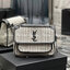 YSL Niki Medium Striped Canvas Shoulder Bag / YSL Niki Striped / YSL NIKI MEDIUM CHAIN BAG IN CANVAS เกรดเทพ ออริจินอล งานหนังแท้และผ้าแคนวาสอย่างดี ภาพถ่ายจากงานขายจริง ใช้งานต่างประเทศได้