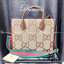 Gucci Jumbo GG tote bag / GG Shopping Bag พร้อมส่งที่ไทย ภาพสินค้าถ่ายจากงานจริง ใช้งานต่างประเทศได้ กระเป๋าไซส์ใหญ่ โดดเด่นด้วยจัมโบ้ฟอนท์ สวยเอกลักษณ์ วัสดุหนังแคนวาส ภายในโล่งกว้างมาก ใส่ของแบบแน่นๆ จุๆไปได้เลย หมดห่วง!! และยังมีสายครอสบอดี้มาให้ จะสะพ