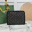 ORI หนังแท้ | Goyard Jouvence MM Toiletry Bag / Goyard Clutch bag กระเป๋าทรงคลัชกะทัดรัด เหมาะสำหรับการเก็บของในแนวตั้งและป้องกันการหกหรือรั่วไหล แคนวาสทำความสะอาดง่าย