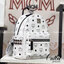 M.C.M Stark Side Studs Backpack in Visetos M.C.M small backpack กระเป๋าเป้ ขนาดเหมาะกำลังดีที่ไม่ชอบแบกของหนักมาก ใช้ได้ทั้งหญิง/ชาย ตกแต่งหมุดอะไหล่ทองด้านข้าง สวยหรู วัสดุหนังแคนวาสคุณภาพดี เปิด-ปิดด้วยซิป ภายในเป็นหนังแท้ จุของได้พอสมควร สายสะพายสามารถ