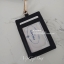 ที่ห้อยบัตรสุดหรู จากแบรนด์ PRADA ช่องใส่บัตรด้านหน้าและด้านหลัง ใส่บัตร ประชาชน บัตร ATM ได้ อะไหล่ปั้มแบรนด์สีทอง