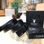 ไอเท็มแนะนำห้ามพลาด! PLAYBOY MEN LEATHER BELT (Free Size) เข็มขัดหนังสีดำรุ่นขายดีจาก Playboy หัวเข็มขัดโลหะดำเรียบปั้มโลโก้คุณภาพดีตามแบบฉบับของแบรนด์ ดีไซน์คลาสสิคเข้าได้กับทุกชุดสามารถปรับเลื่อนฟรีไซน์ได้หลายระดับ ตัดสายเองได้ มาพร้อมกล่องแบรนด์ค่ะ ไอเ