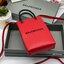 หนังแท้ BALENCIAGA Shopping Phone Pouch leather tote พกกระเป๋าช้อปปิ้งขนาดมินิ ไปทุกที่ในฤดูกาลนี้ ดีไซน์ที่ใช้ได้ทุกวันตั้งแต่หนังแบบมีเท็กซ์เจอร์ ภาพสินค้าถ่ายจากงานขายจริง ใช้งานต่างประเทศได้