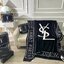 VIP GIFT 】Best Gift! พร้อมกล่อง Yves Saint Laurent Blanket ไอเท็มแนะนำ ผ้าห่มนุ่มนิ่ม ขนปุยๆๆ สบายผิวมาก เนื้อผ้านิ่มฟูนุ่มใช้ได้ทุกโอกาส ขนาดกำลังดี พกพาสะดวก สามารถพกไว้ใช้ในรถ ใช้ในออฟฟิศได้ จะซื้อใช้เองหรือมอบเป็นของขวัญก็ดูดีพร้อมส่งที่ไทย ราคาสุดคุ้
