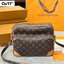 LV Nile Crossbody Monogram Canvas Bag กระเป๋าทรงแมสเซ็นเจอร์วินเทจใบใหญ่ unisex bag ใช้ได้ทั้งชายหญิง จุของได้เยอะ พิมพ์ลายโมโนแกรมคมชัดสวยงาม