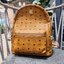 M.C.M STARK STUDS MEDIUM BACKPACK IN VISETOS ใบใหญ่เอาใจสายจุมาแล้วจ้า Best seller Unisex backpack กระเป๋าเป้ดีไซน์เอกลักษณ์ รุ่นขายดี ใช้ได้ทั้งหนุ่มๆและสาวๆ ตกแต่งหมุดอะไหล่สี gun metal เรียบหรู วัสดุหนังแคนวาสคุณภาพดี เปิด-ปิดด้วยซิป ภายในเป็นหนังแท้ จ