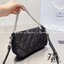 PRADA Tessuto Nylon Quilted Convertible Top Handle Sling Bag / PRADA Nylon Shoulder Bag กระเป๋าสะพายรุ่น Every Day Look ได้เลยค่ะ รุ่นแนะนำ วัสดุเป็น Nylon เนื้อดี บุเดินเส้นลายตารางดีไซน์ยอดนิยม ขนาดกำลังดี น้ำหนักเบา ด้านหน้าประดับโลโก้แบรนด์อะไหล่เงินส