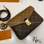 LV Metis Bag / LV Pochette Métis Monogram Reverse กระเป๋าสะพายรุ่นเอกลักษณ์ของแบรนด์ สวยหรูโดดเด่นทันสมัยตลอดกาล เกรดออริ เทียบแท้ 1:1 ใช้งานต่างประเทศได้