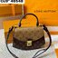 LV Tilsitt Bag Monogram Reverse Canvas กระเป๋าสะพายดีไซน์โค้งมนไอเท็มสุดหรู ขนาดกำลังดี พร้อมหูจับใช้งานได้สะดวกคล่องตัว มาพร้อมสายสะพายถอดได้ ปรับได้ตามชอบ สะดุดตาสุดไอคอนิก