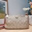 COACH TOP HANDLE POUCH F58321 พร้อมส่ง 9 สี กระเป๋าทรงพอช ยอดฮิต ยกขึ้นแท่น ด้วยดีไซน์ที่ออกมาให้ใช้งานได้ง่าย ขนาดกำลังเหมาะ