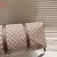 GUCCI Keepall Bag / GUCCI travel bag / GUCCI Duffle Vintage Monogram Travel Bag กระเป๋าเดินทาง เตรียมความพร้อมสำหรับทริปเที่ยวช่วงสิ้นปี!! ดีไซน์เรียบง่าย แฝงความคลาสสิค ที่ใช้ได้ทั้งชายและหญิง