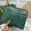 ORI หนังแท้ | Goyard Jouvence MM Toiletry Bag / Goyard Clutch bag กระเป๋าทรงคลัชกะทัดรัด เหมาะสำหรับการเก็บของในแนวตั้งและป้องกันการหกหรือรั่วไหล แคนวาสทำความสะอาดง่าย
