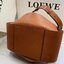พรีเมี่ยมกิ๊ฟแท้ 100% 】งานหนังแท้ Loewe Hammock Leather Hobo Bag TAN