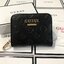 GUESS Women’s Small Wallet กระเป๋าสตางค์แบบสั้น อะไหล่ทอง หนังปั้มลายสวยหรู