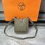 HERMES Evelyne TPM Bag The Perfect Mini Crossbody Bag 17cm กระเป๋าทรงโท้ทแบรนด์หรู เอกลักษณ์ของความสง่างาม เกรดออริ สลับแท้ 1:1 ใช้งานต่างประเทศได้