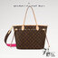 LV Neverfull Bandoulière Inside Out MM กระเป๋าทรงโท้ทรุ่นใหม่ล่าสุด ใช้ได้ 2 ด้าน ภายในสีสดใสมีชีวิตชีวา เป็นการรังสรรค์สุดท้าทายครั้งใหม่ของกระเป๋ารุ่นไอคอนิกจากหลุยส์ ที่สุดของความหรูหรา