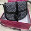 TORY BURCH MILLER CANVAS QUADRANT SADDLE BAG
