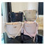 Guess Agata Bucket Handbag กระเป๋ารุ่นใหม่ล่าสุดทรงถังสุดน่ารัก พิมพ์ลายรอบใบ วัสดุ Saffiano PU คุณภาพดี นิ่ม น้ำหนักเบา ด้านหน้าประดับด้วยโลโก้แบรนด์สวยโดดเด่น เปิด-ปิดด้วยเชือกหนังใช้หูรูดปลายเชือกประดับอะไหล่ทองสะดวกใช้ ด้านในโล่งกว้างมีช่องเล็กสำหรับใ