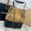ORI หนังแท้ | CHANEL Shopping Bag 25A Suede Bag กระเป๋าช้อปปิ้งทรงโท้ท ดีไซน์ใหม่ทรงยาว หนังกลับสีทูโทน ในคอล Métiers D'art 2024/25