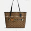 COACH CITY TOTE IN SIGNATURE CANVAS WITH HALLOWEEN (C5714)
