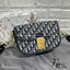 DIOR Oblique Dior Addict Flap Bag / Dioraddict Bag / DIOR BAG กระเป๋าสะพายดีไซน์คลาสสิค สวยผู้ดี โดดเด่นด้วยโลโก้และอะไหล่ตัวล็อคสีทอง