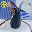 6 สี Tory Burch Puffy Mini / Tory burch T Monogram Puffy Patent Mini Bucket Bag / Tory Bucket Bag กระเป๋าบัคเกต size เล็ก โดดเด่นด้วยโลโก้ตัวนูนปั๊มด้านหน้า