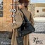 YSL Hobo Leather Bag / YSL Hobo Suede Bag กระเป๋าสะพายทรงโท้ทใบใหญ่รุ่นใหม่ หูจับในตัวใช้งานง่ายจุของได้เยอะ งานหนังเรียบและงานหนังกลับสีน้ำตาล ดีไซน์เรียบแต่หรู