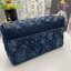 หนังแท้ Large Dior Caro Bag Blue Dior Flowers Cannage Denim กระเป๋าสะพายทรงกล่องเปิดหน้า งานหนังแท้และเดนิมแจ็กการ์ดอย่างดี แต่งอะไหล่CD ด้านหน้า มาพร้อมสายสะพายหนังสลับโซ่อะไหล่ทองหรูหรา สามารถปรับระดับได้ ถอดออกได้ ภายในโล่งกว้างจุของได้เยอะ ภาพสินค้าถ่
