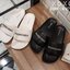 Balenciaga Sandels แตะชิค ใส่สบาย เรียบ หรู ดูแพงเกินราคาขาย วัสดุหนัง PU งานปักแบรนด์ งานสวย เรียบร้อย