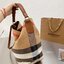 พรีเมี่ยมกิ๊ฟแท้ 100% 】BURBERRY VINTAGE CANVAS BUCKET BAG งานพรีเมียมกิ้ฟท์เคาเตอร์ น้ำหอมจากแบรนด์ วัสดุผ้าCanvas เนื้อหนาซับในอย่างดี ลายแบรนด์สวยมากคะ