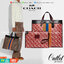 OUTLET 】Coach Field Tote With Horse And Carriage Print พร้อมส่งที่ไทย