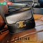 CELINE TRIOMPHE CROSSBODY BAG VIP GIFT WITH PURCHASE-GWP พรีเมี่ยมกิ๊ฟ Limited Edition จาก CELINE PERFUME DUTY FREE COUNTER วัสดุ TRIOMPHE CANVAS & LEATHER ดีไซน์ยอดนิยมสไตล์สาว LISA ทรงสี่เหลี่ยมหนังสวยหรูอยู่ทรง