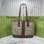 ORI หนังแท้ | Gucci Ophidia medium tote bag GG Monogram Double G / Gucci Tote Bag กระเป๋าสะพายทรงโท้ทใบใหญ่ ภายในโล่งกว้างจุของได้เยอะ