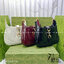 GUCCI JACKIE NOTTE MINI BAG กระเป๋าสะพายรูปทรงใหม่ หนังแก้วสวยเป็นเอกลักษณ์ เกรดออริ สลับแท้ 1:1 ใช้งานต่างประเทศได้