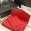 VIP 】หนังแท้ YSL WOC Saint Laurent Envelope Monogram Leather Crossbody Bag หนังคาเวียร์ อะไหล่ทองสุดหรู มาพร้อมใบเล็กใส่บัตรได้ พร้อมส่งที่ไทย